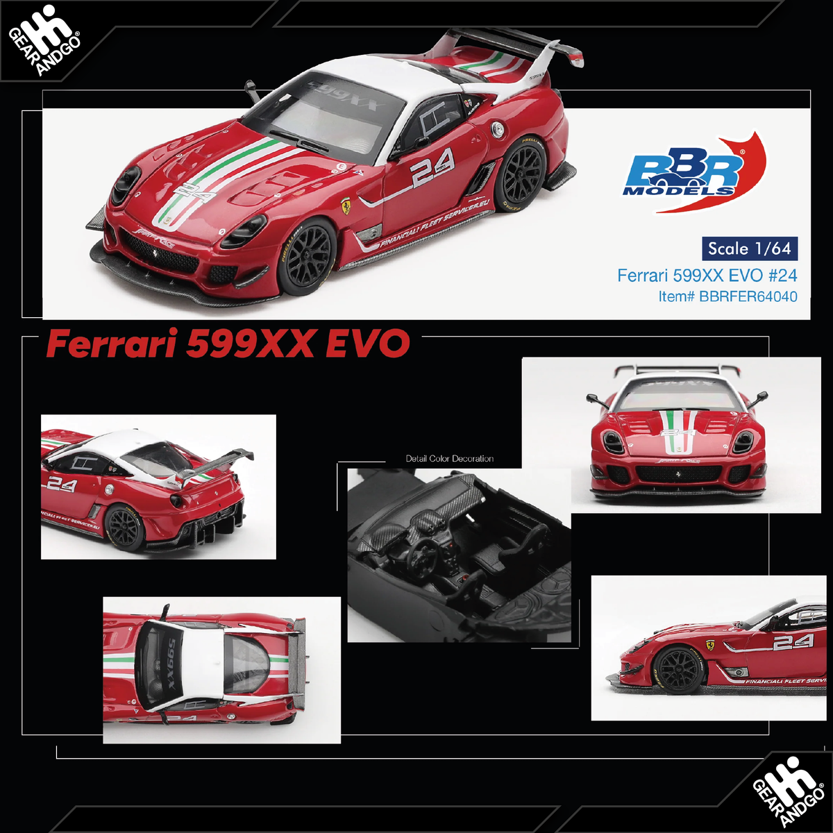 BBR - FERRARI 599XX EVO #24 2011