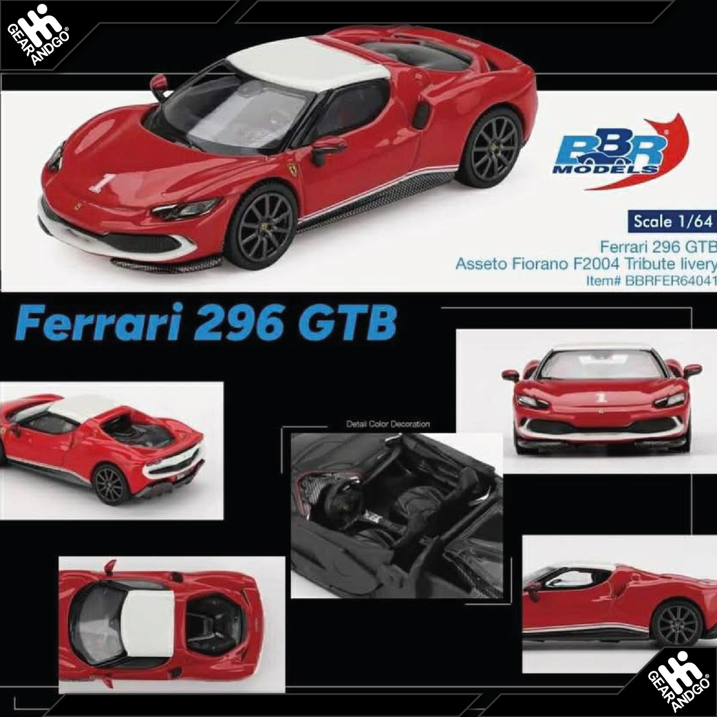 BBR FERRARI 296 GTB *ASSETO FIORANO*