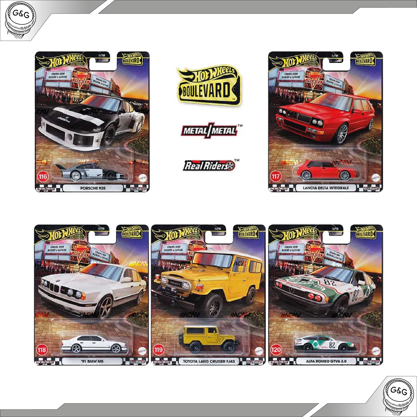 HOT WHEELS BOULEVARD - MIX 1 - 2025