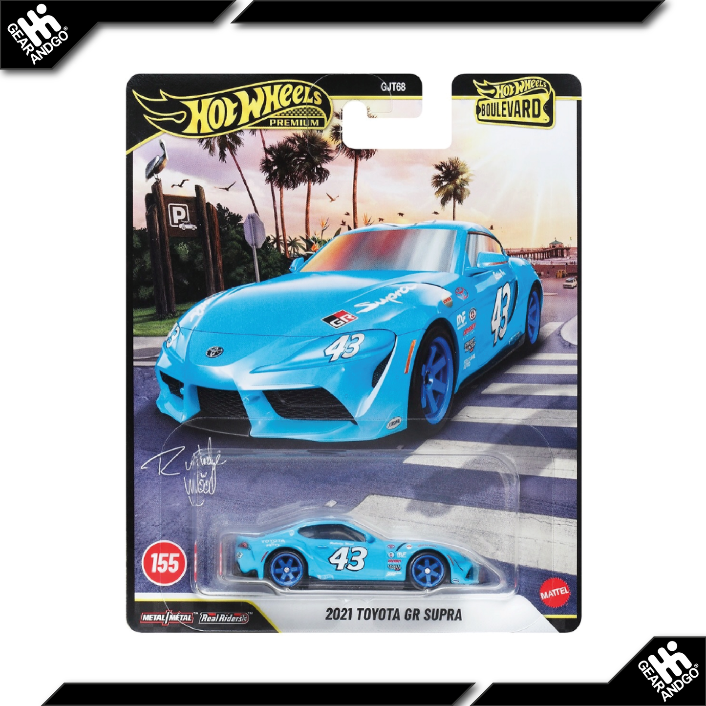 HOT WHEELS BOULEVARD #155 - 2021 TOYOTA GR SUPRA