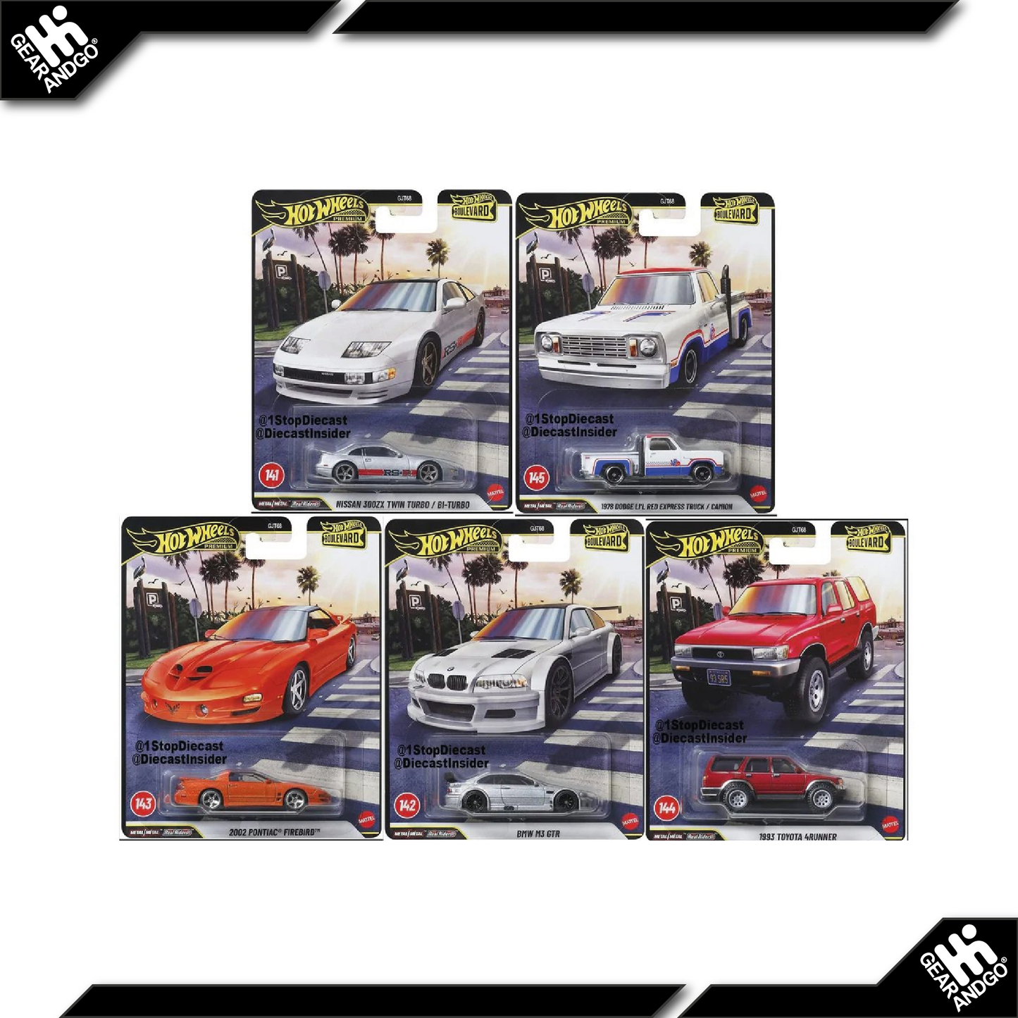 HOT WHEELS BOULEVARD - MIX 1 - 2026