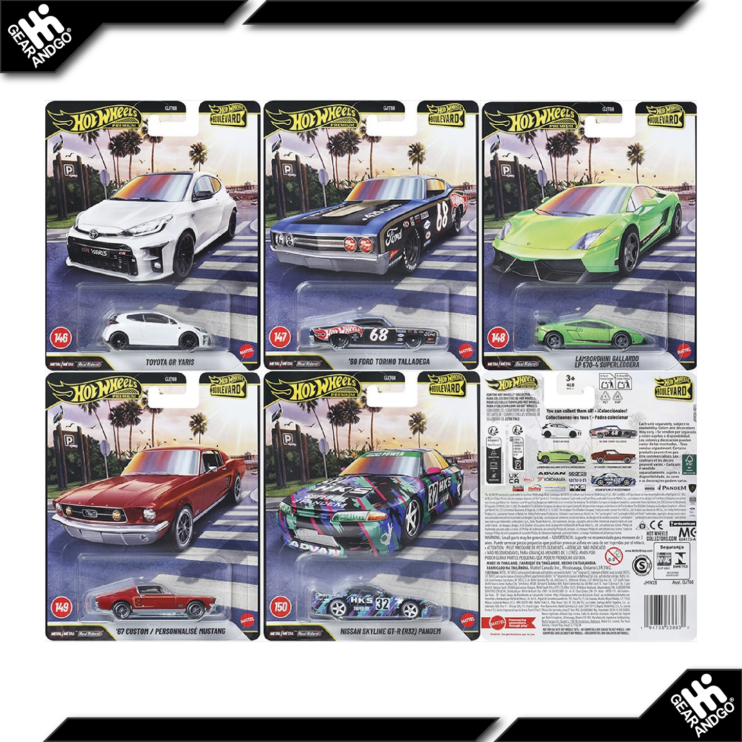 HOT WHEELS BOULEVARD - MIX 2 - 2026