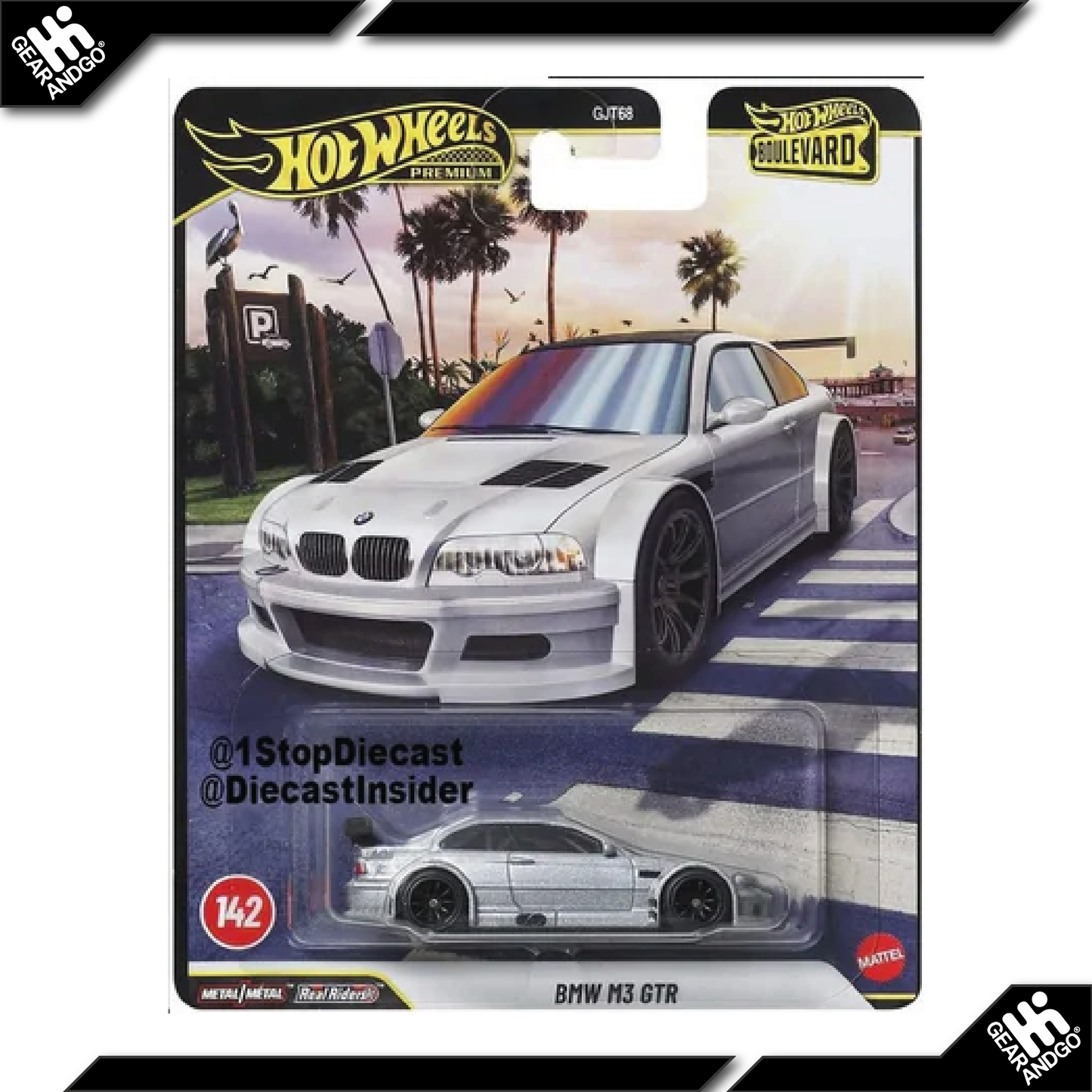 HOT WHEELS BOULEVARD #142 - BMW M3 GTR