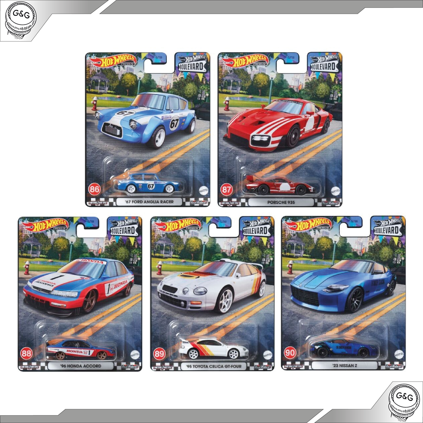 HOT WHEELS BOULEVARD - MIX 5 - 2023
