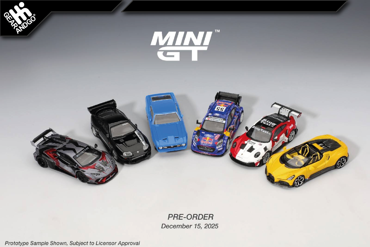 MINI GT CELÝ MIX - 1107 + 1137 + 1138 + 1176 + 1177 + 1178