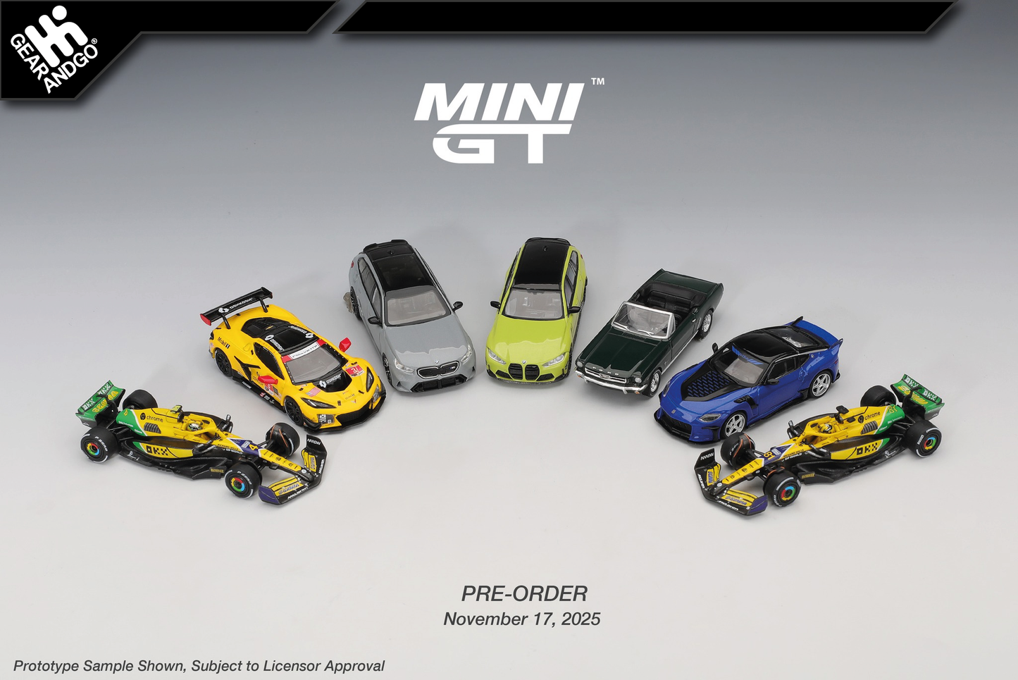 MINI GT CELÝ MIX - 1096 + 1102 + 1164 + 1165 + +1166 + 1167 + 1168