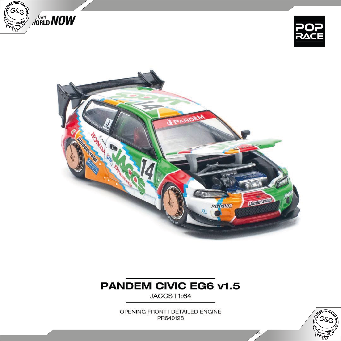 POP RACE PANDEM CIVIC EG6 v1.5 *JACCS*