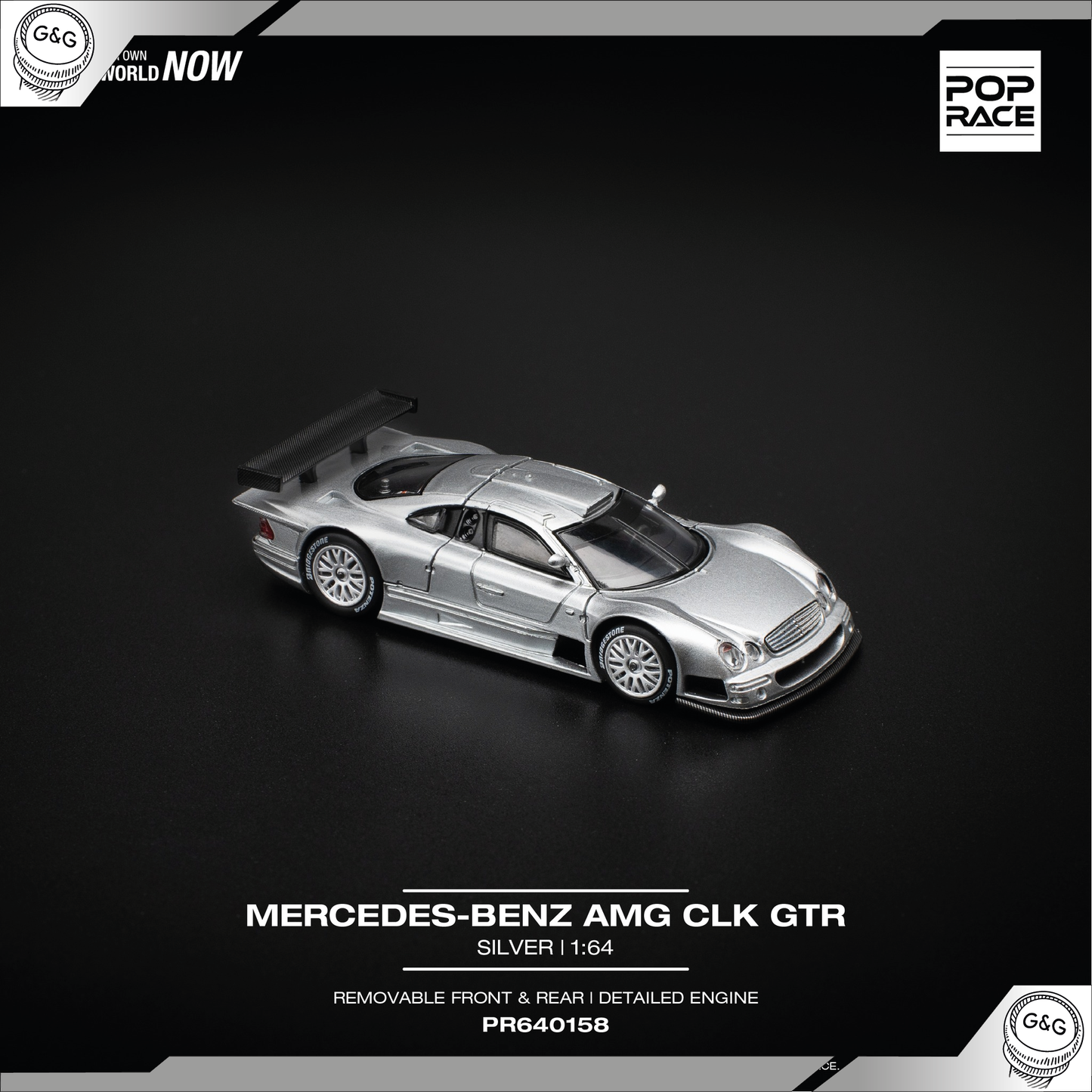 POP RACE - MERCEDES-BENZ AMG CLK GTR