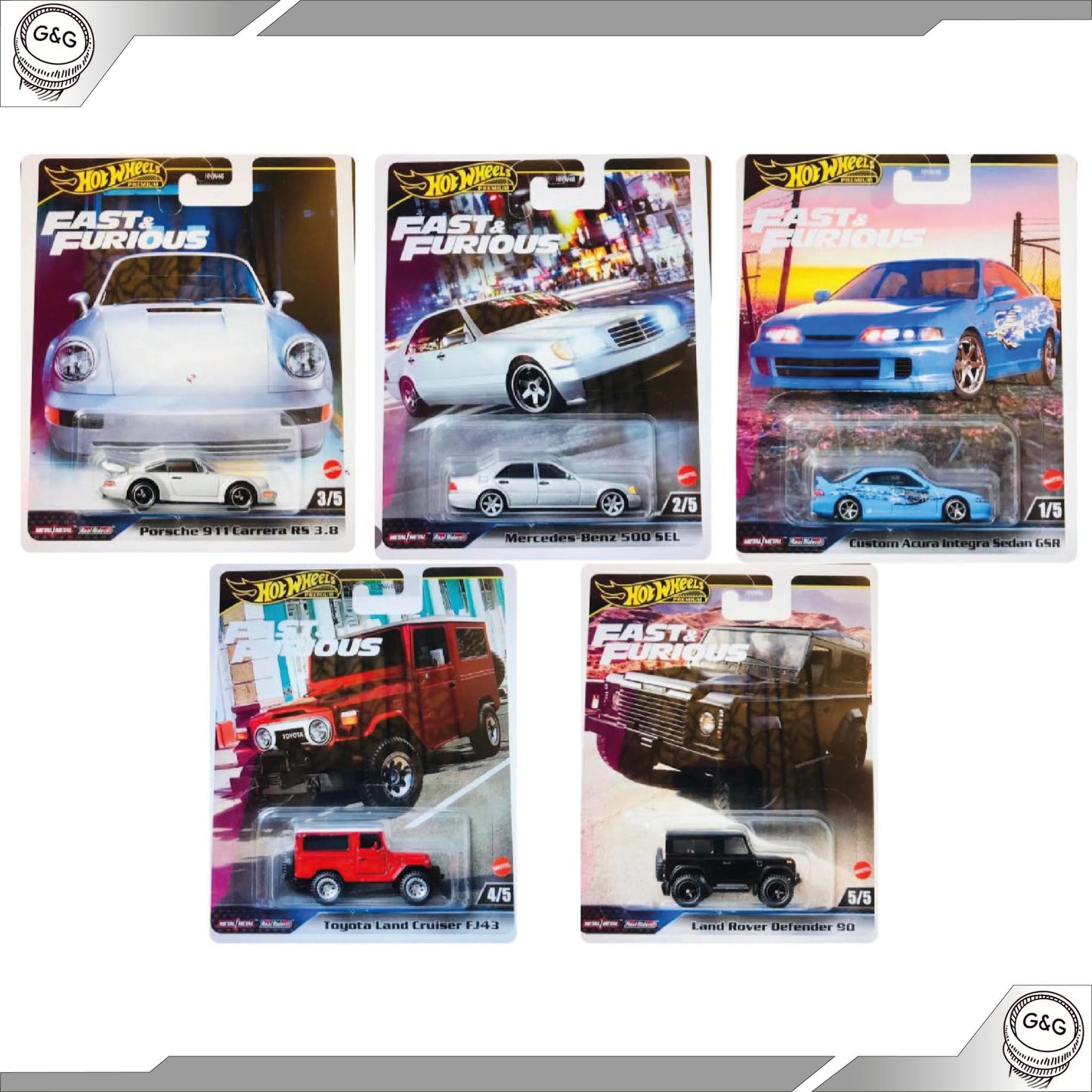 HOT WHEELS FAST & FURIOUS - MIX 3 - 2024