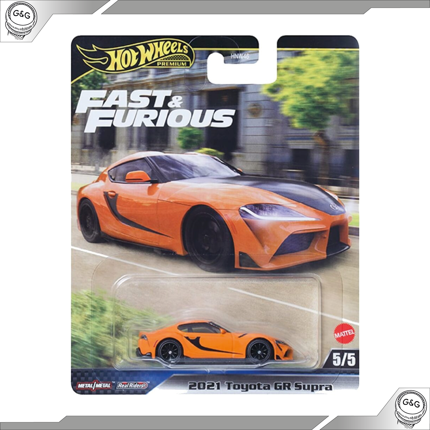 HOT WHEELS FAST AND FURIOUS - 2021 TOYOTA GR SUPRA