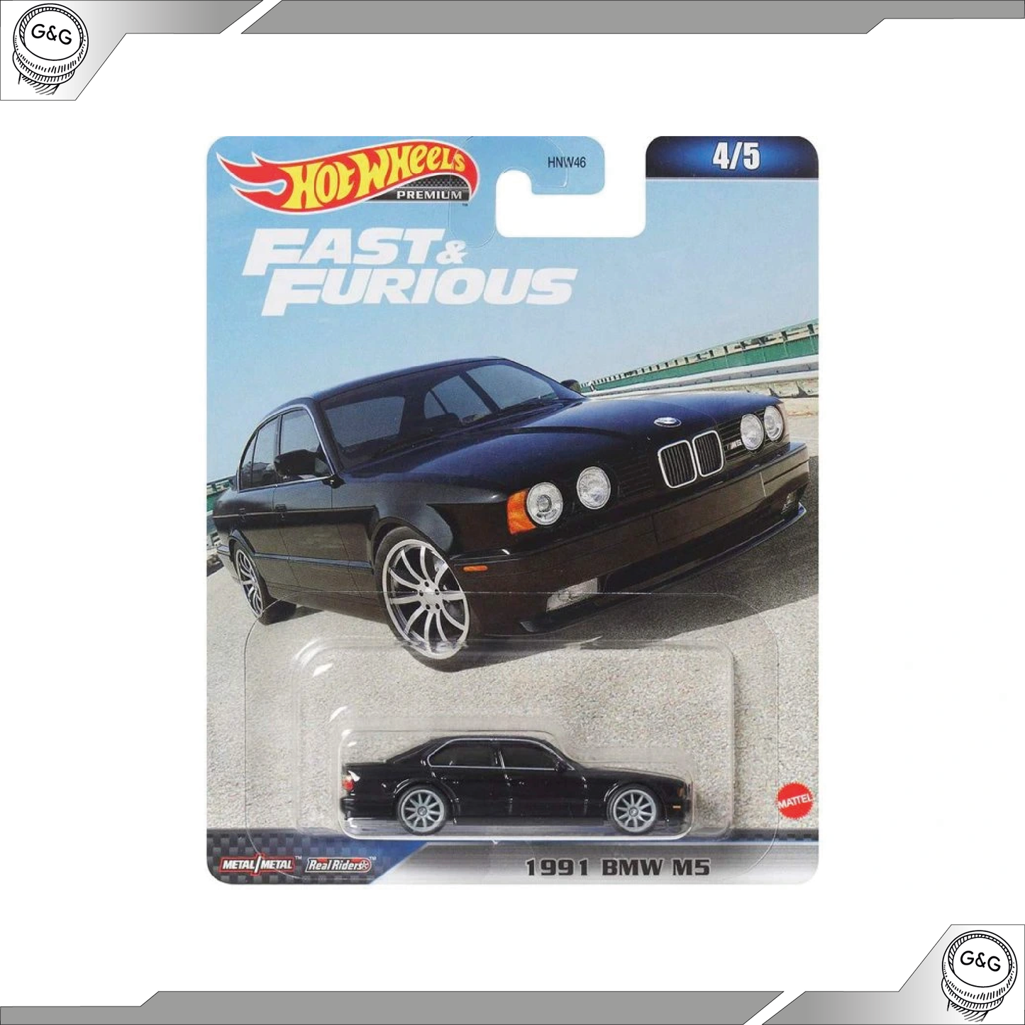 HOT WHEELS FAST AND FURIOUS - 1991 BMW M5