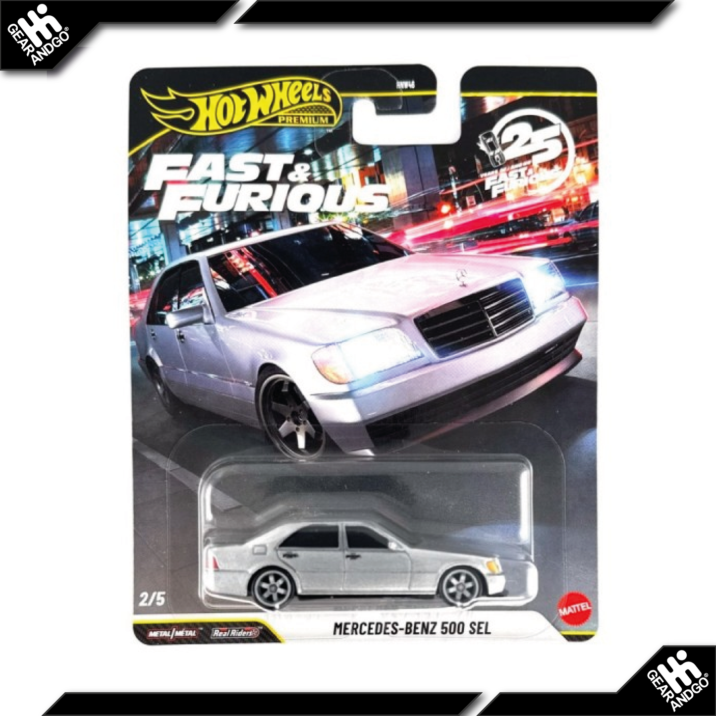 HOT WHEELS FAST AND FURIOUS - MIX 1 - 2026 - MERCEDES-BENZ 500 SEL