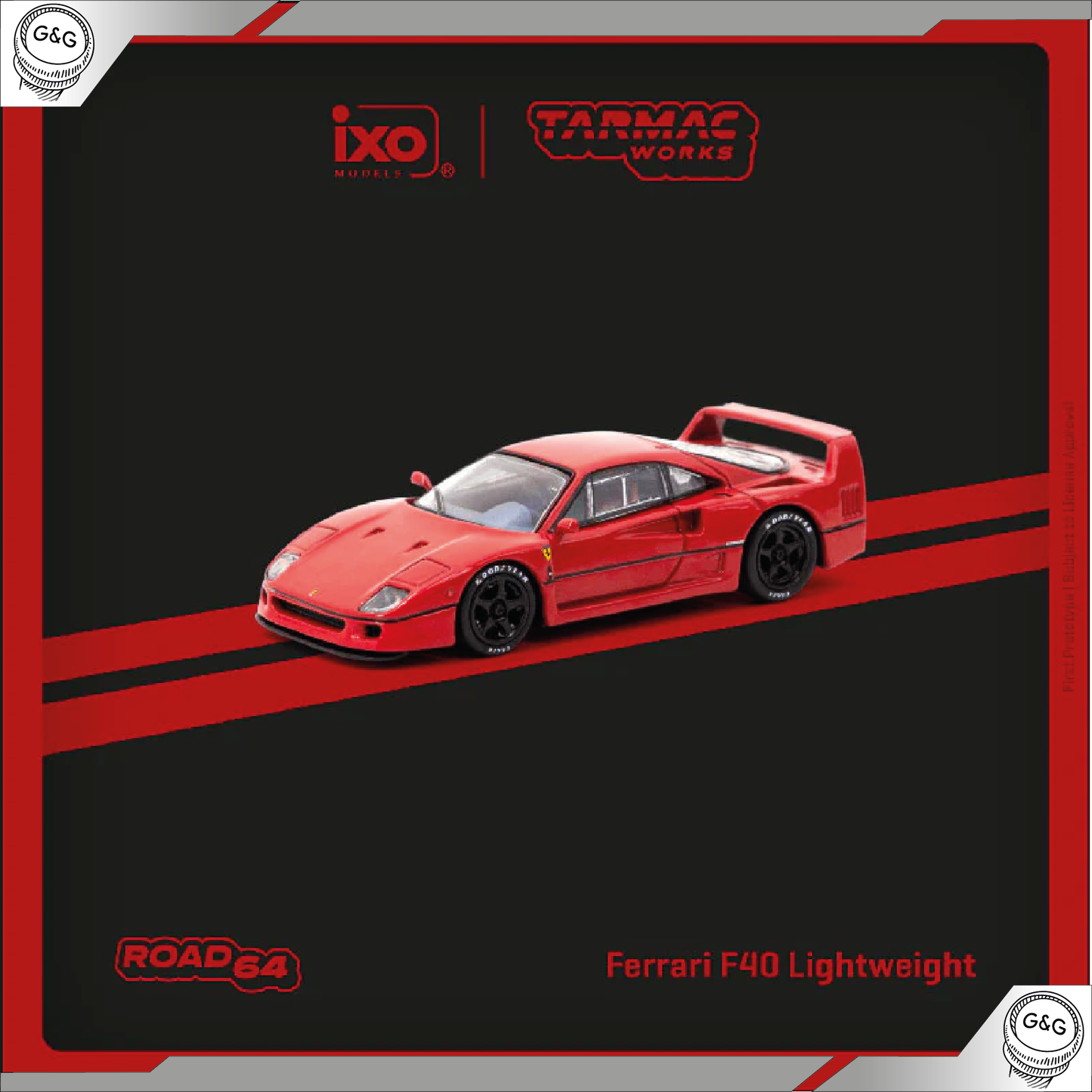 TARMAC - FERRARI F40 LIGHTWEIGHT