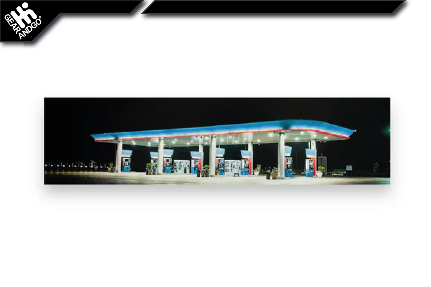 TURBOPADS - GAS STATION NIGHT - BACKGROUND