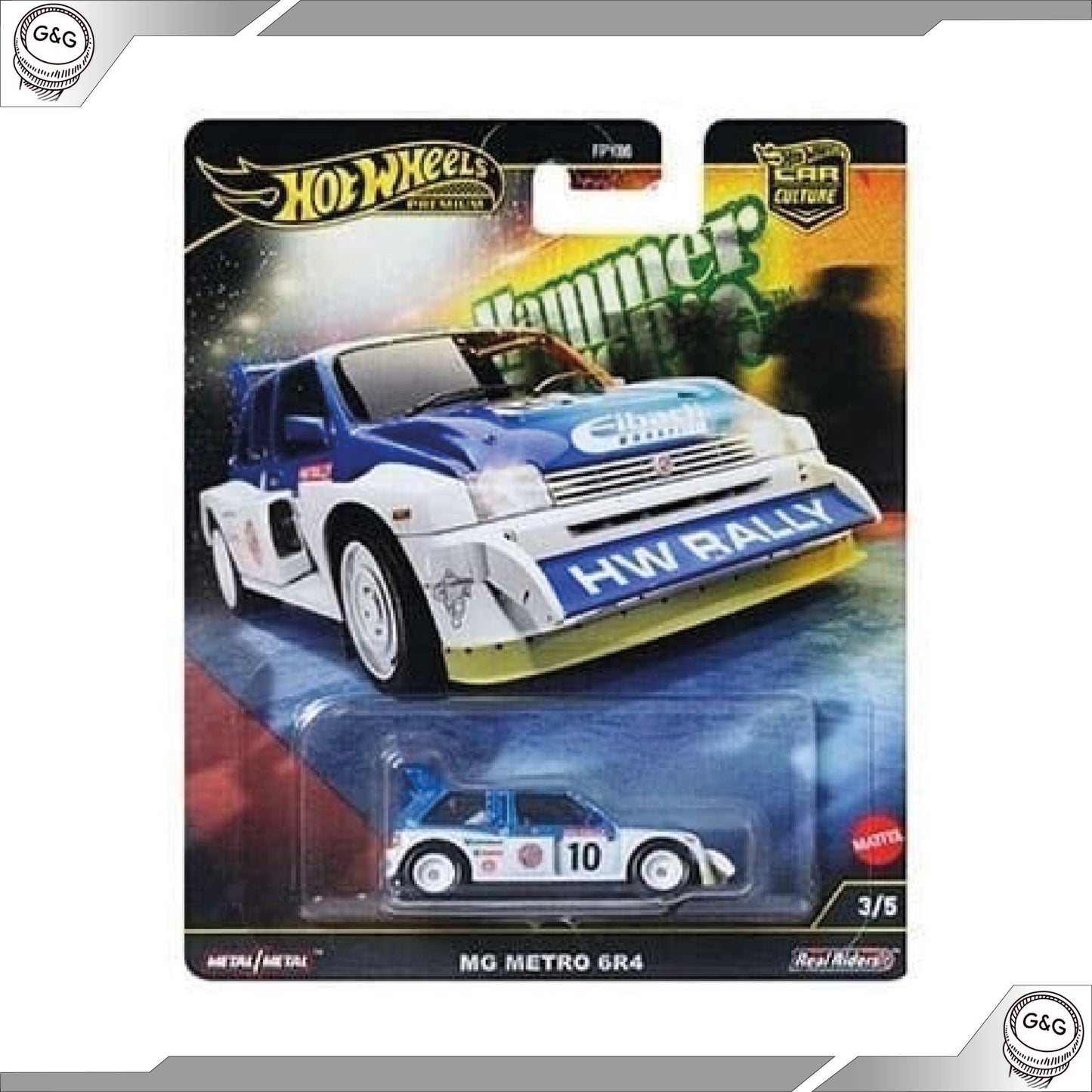 HOT WHEELS HAMMER DROP - MG METRO 6R4