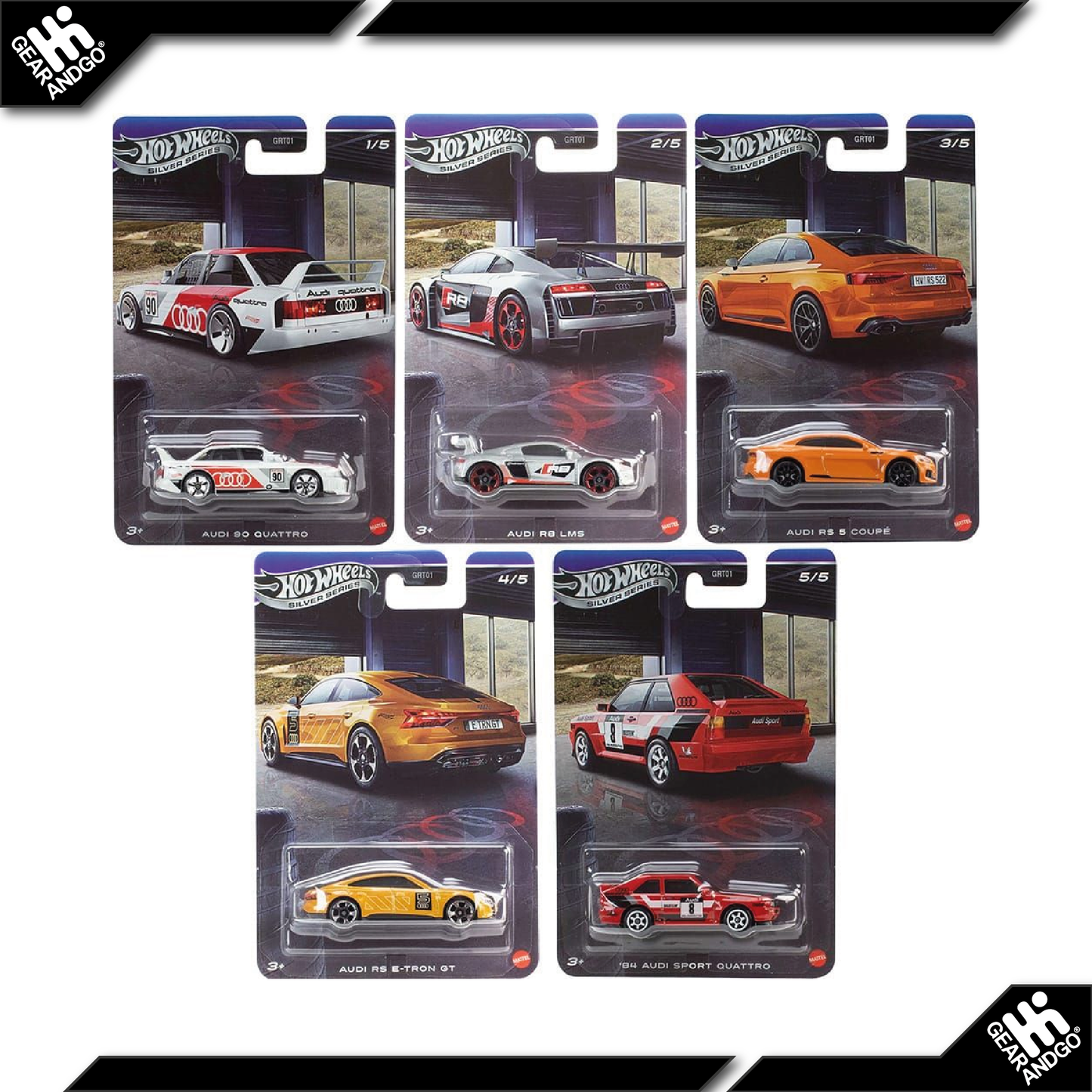 HOT WHEELS AUDI SET - 2026
