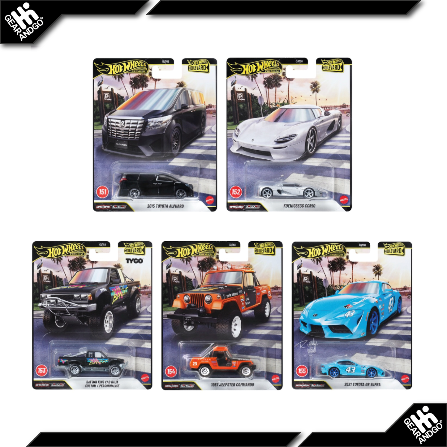 HOT WHEELS BOULEVARD - MIX 3 - 2026