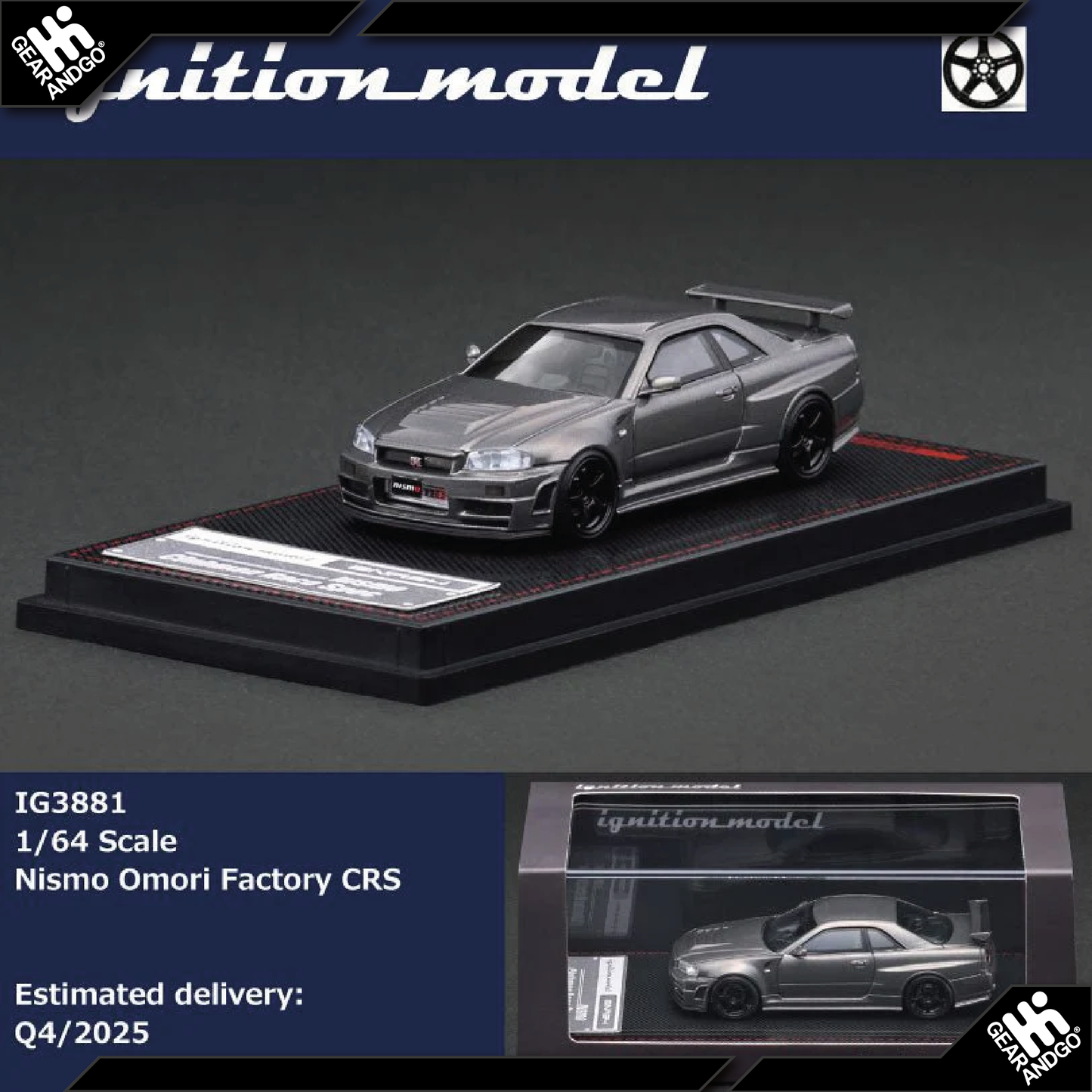 IGNITION MODEL - NISMO OMORI FACTORY CRS