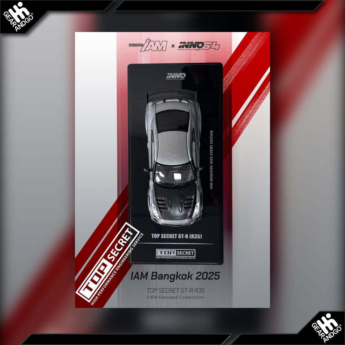 Inno64 Nissan GT-R R35 Top Secret IAM Bangkok 2025