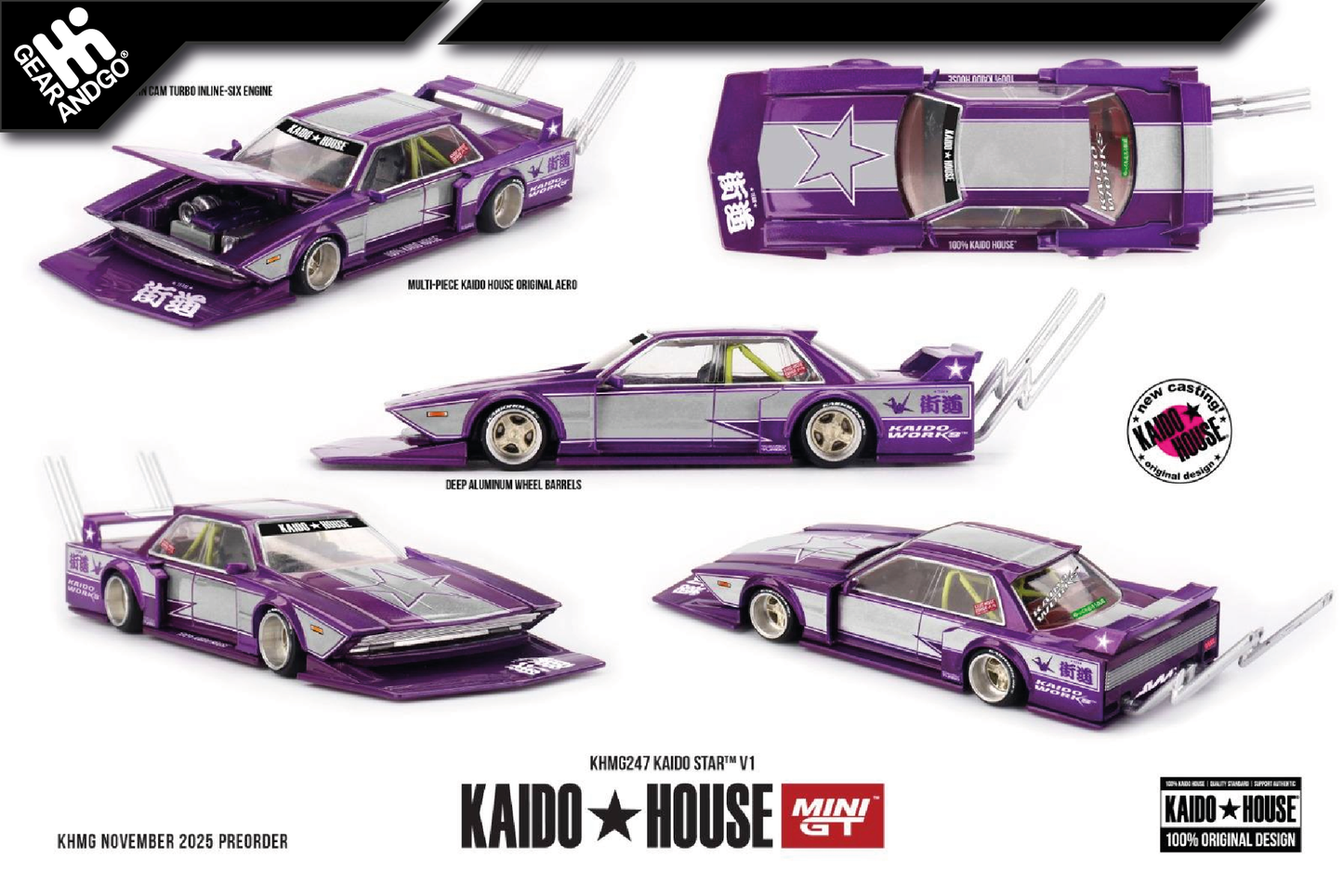 MINI GT KAIDO 247 - KAIDO STAR V1