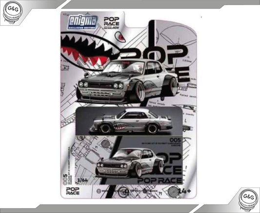 POP RACE - NISSAN SKYLINE GT-R V8 DRIFT *HAKOSUKA*
