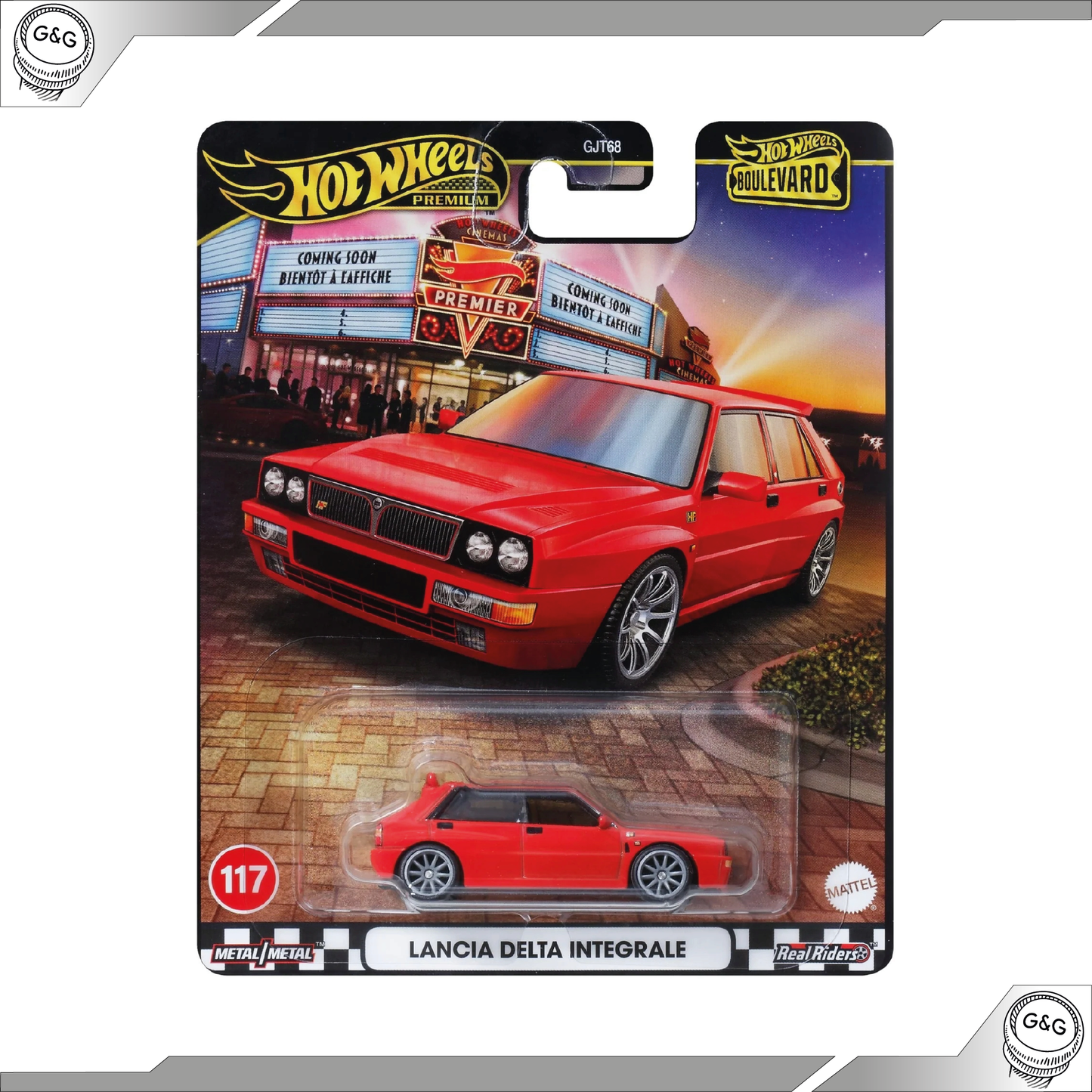 HOT WHEELS BOULEVARD #117 - LANCIA DELTA INTEGRALE