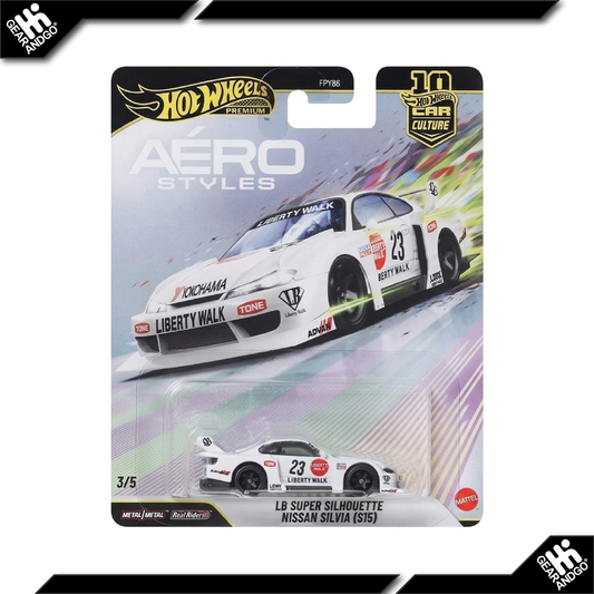 HOT WHEELS AÉRO STYLES - LB SUPER SILHOUTTE NISSAN SILVIA (S15)