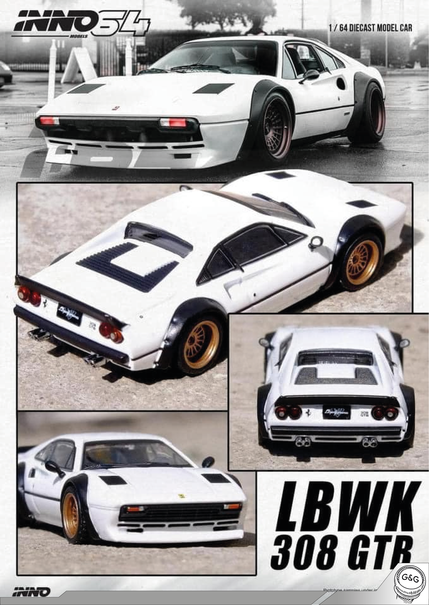 INNO64 FERRARI 308 GTB LBWK