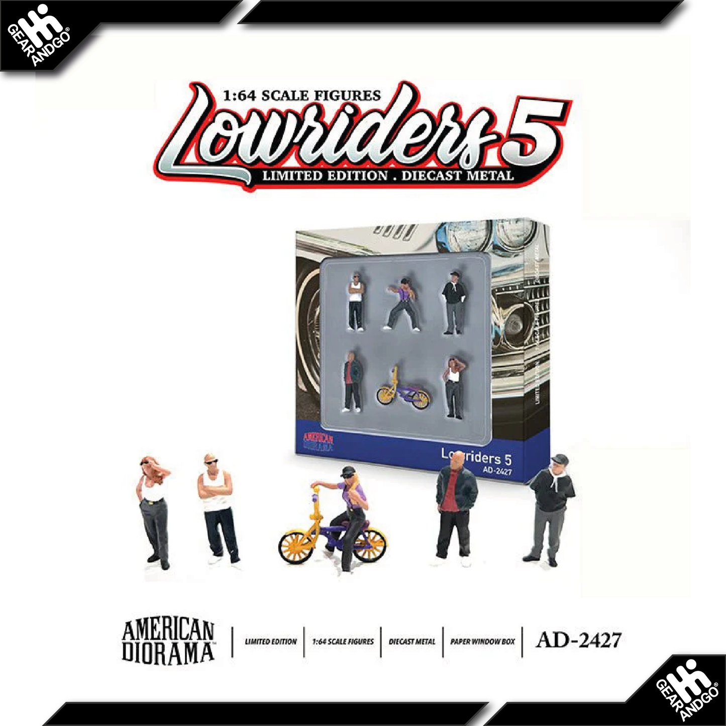 AMERICAN DIORAMA LOWRIDERS 5