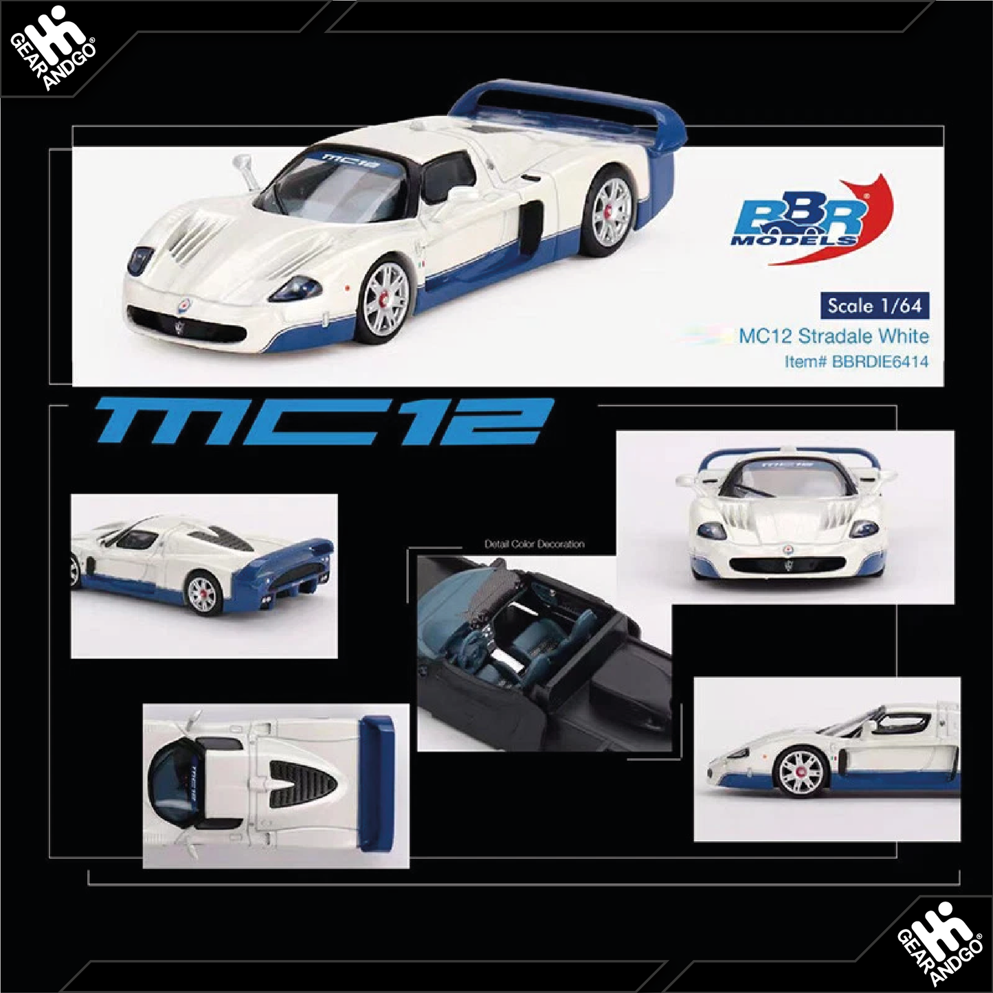 BBR MASERATI MC 12