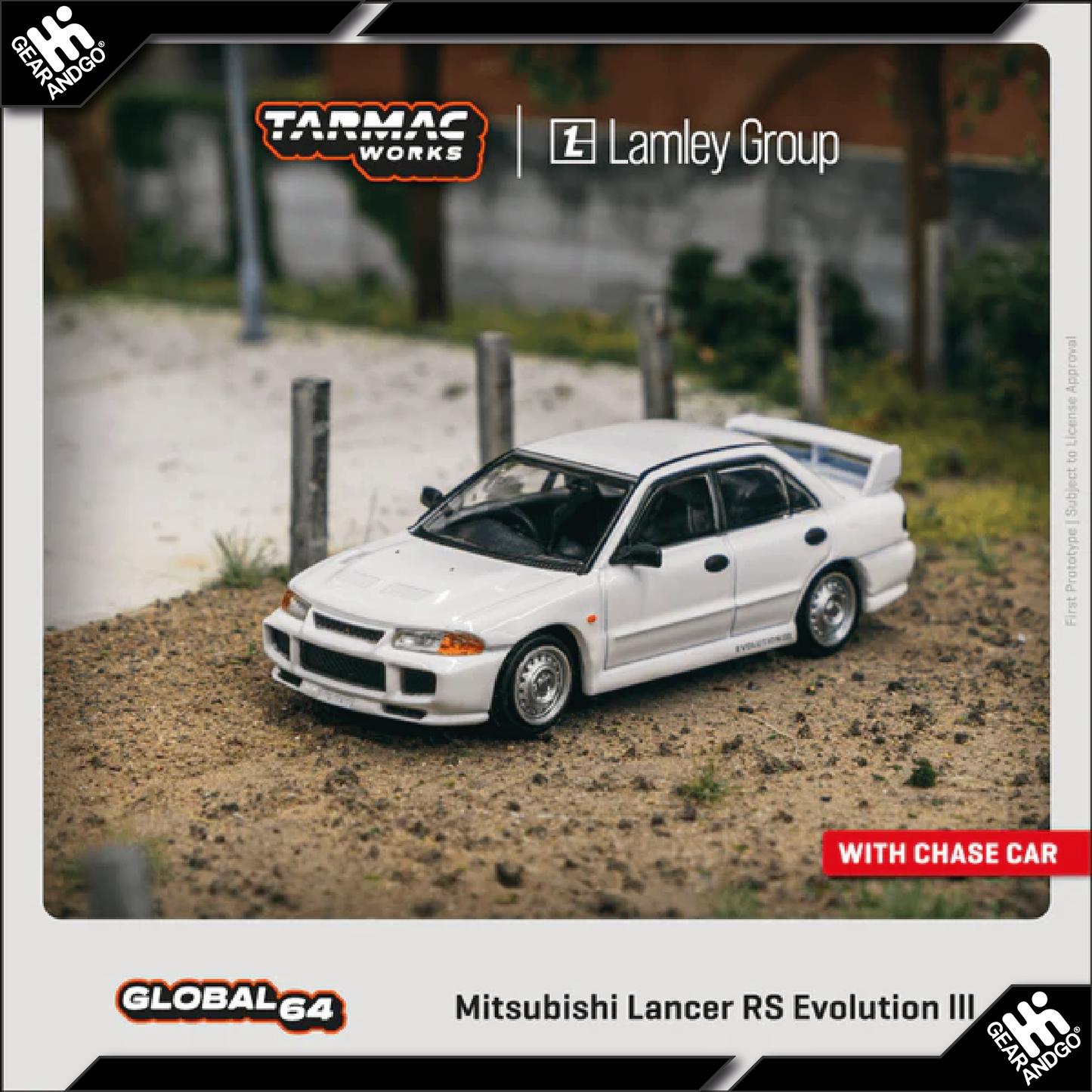TARMAC - MITSUBISHI LANCER RS EVOLUTION III