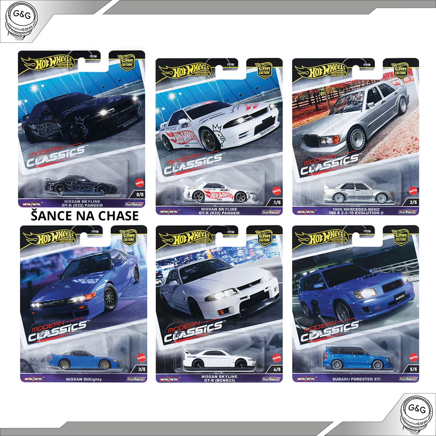 HOT WHEELS MODERN CLASSICS - 2024