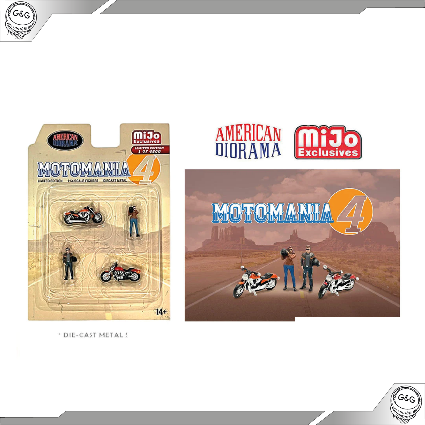 AMERICAN DIORAMA MOTOMANIA 4