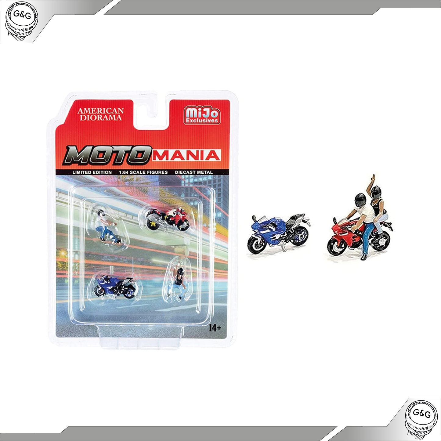 AMERICAN DIORAMA MOTOMANIA 1