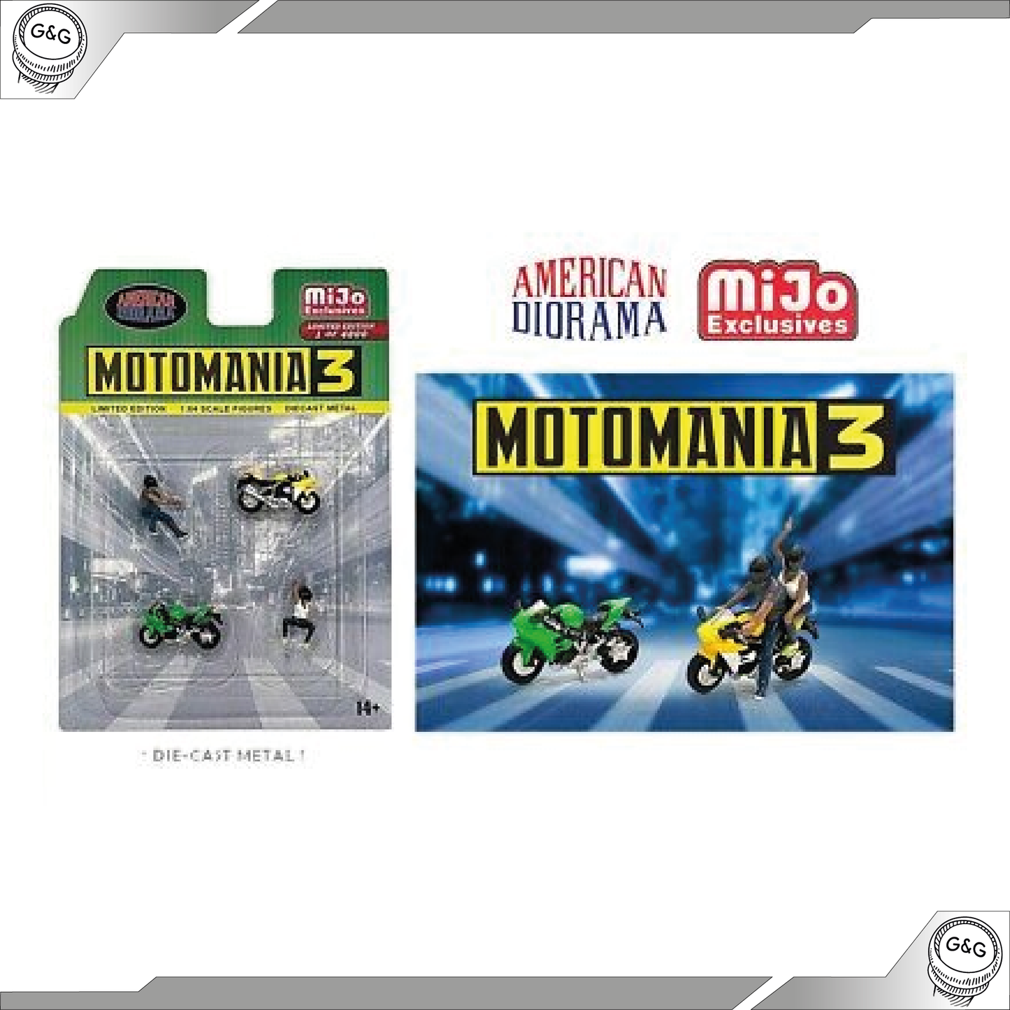 AMERICAN DIORAMA MOTOMANIA 3
