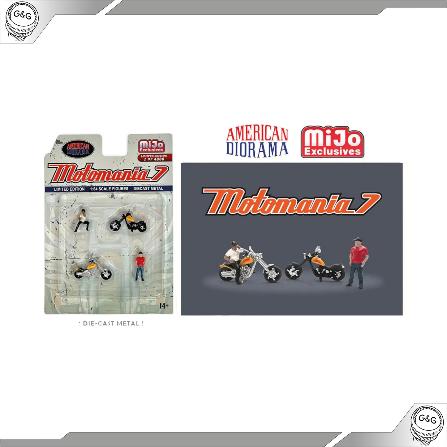 AMERICAN DIORAMA MOTOMANIA 7