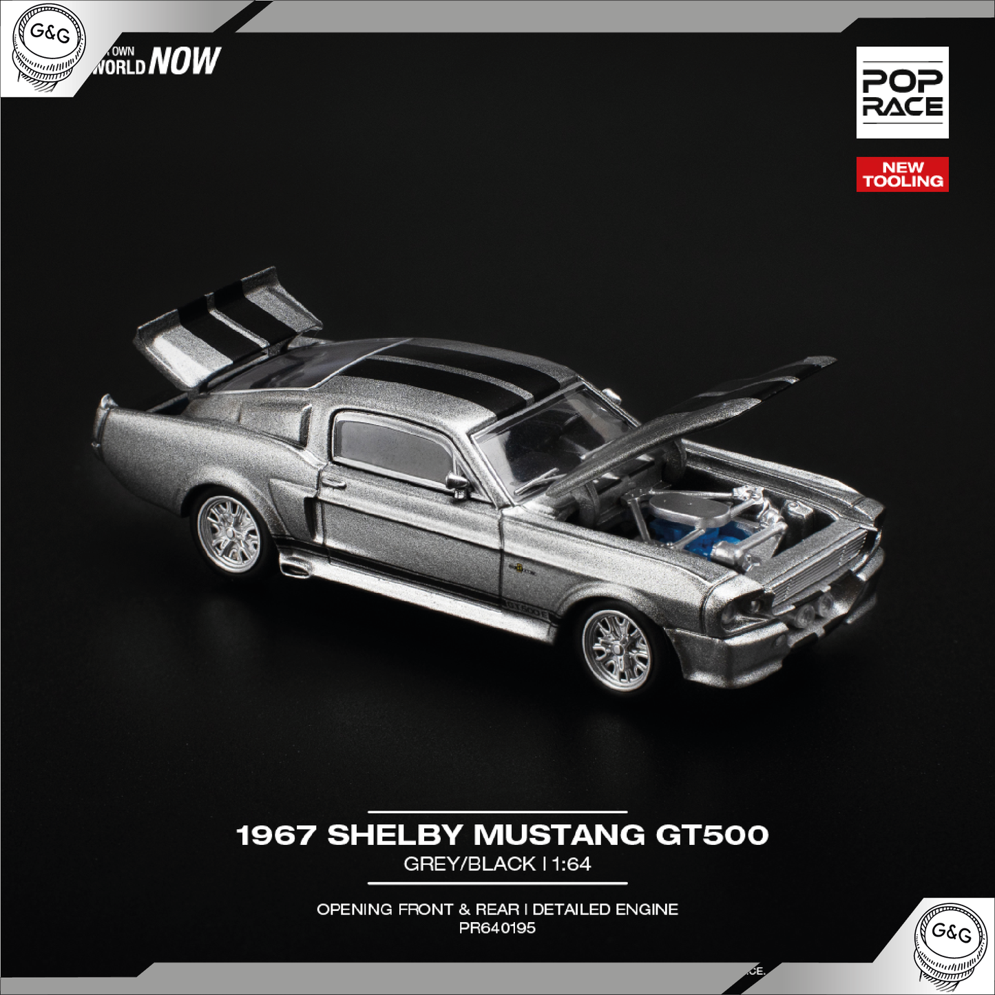 POP RACE 1967 SHELBY MUSTANG GT500
