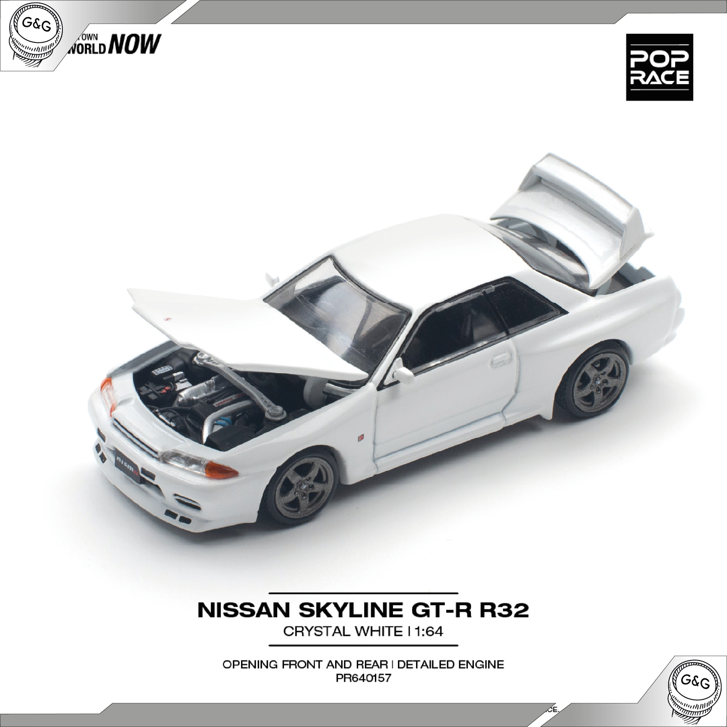POP RACE NISSAN SKYLINE GT-R R32