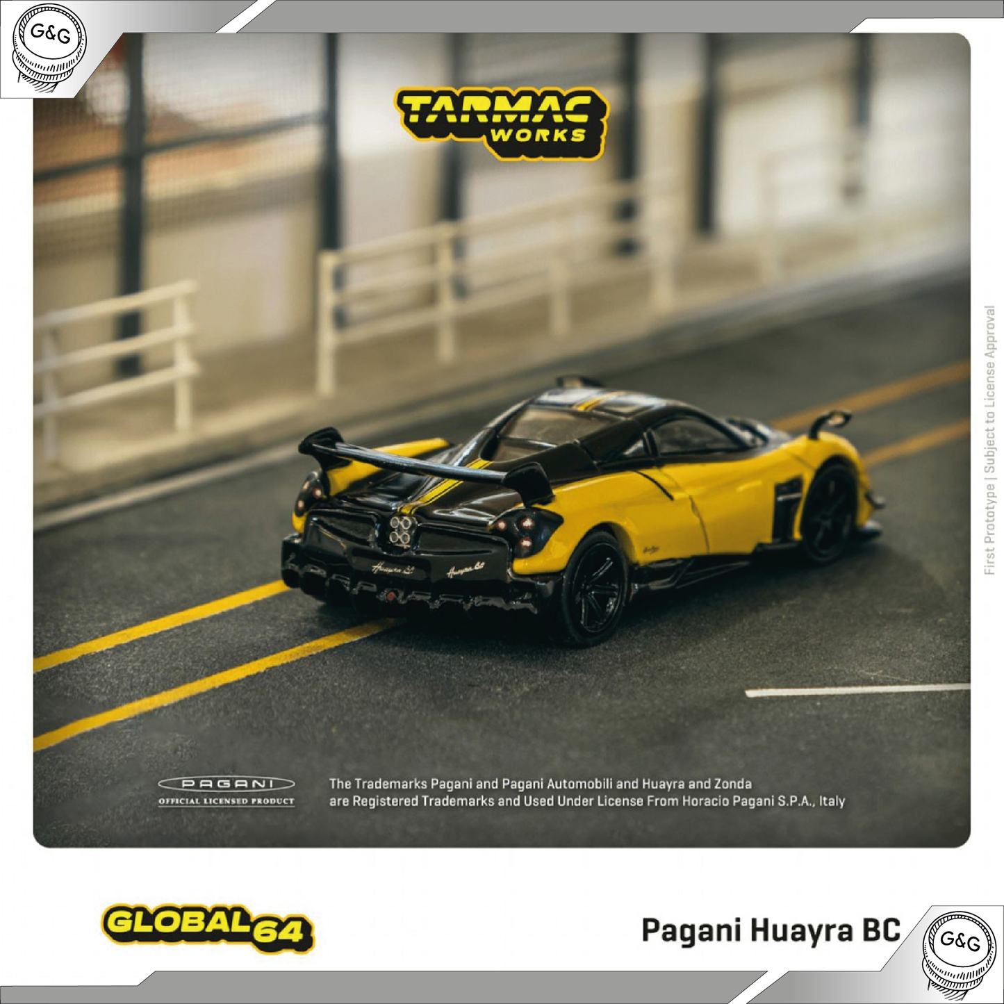 TARMAC - PAGANI HUAYRA BC