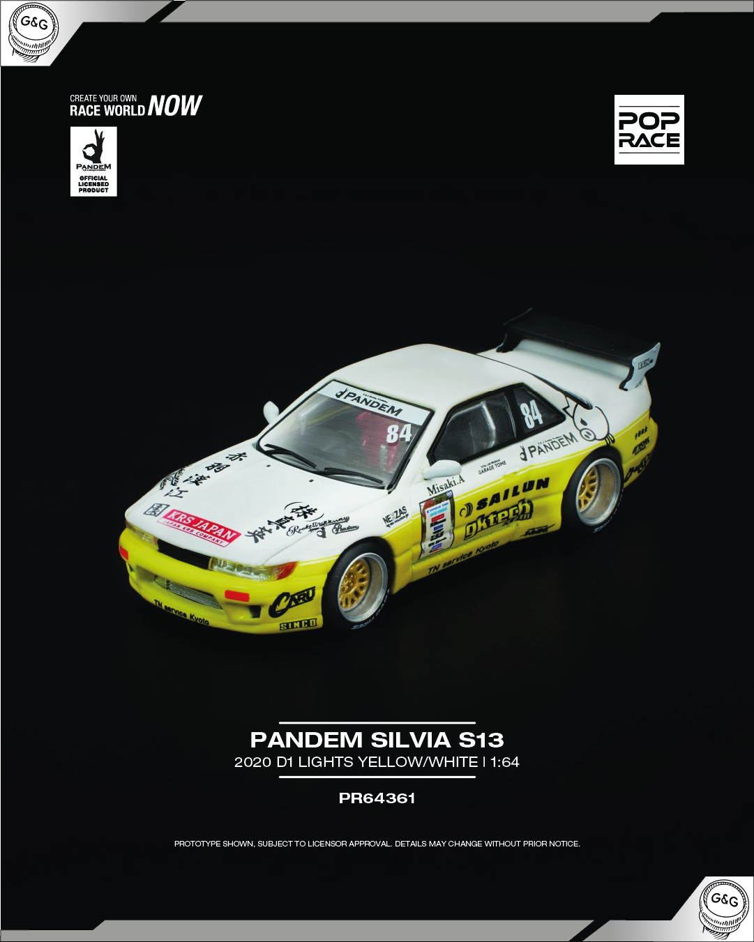 POP RACE - PANDEM SILVIA S13