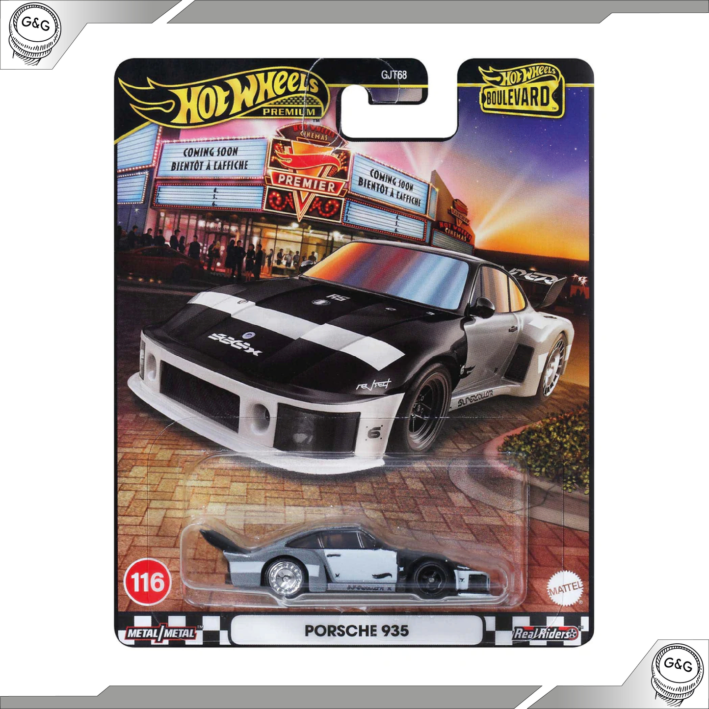 HOT WHEELS BOULEVARD #116 - PORSCHE 935