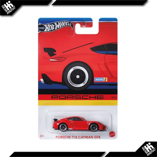 HOT WHEELS PORSCHE 718 CAYMAN GT4
