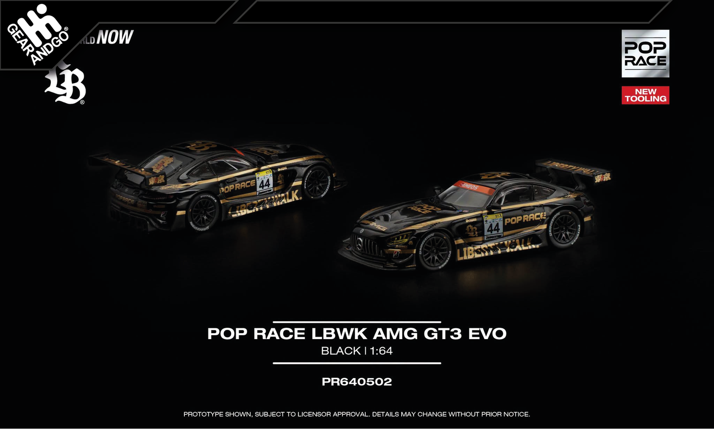 POP RACE 502 - POP RACE LBWK AMG GT3 EVO