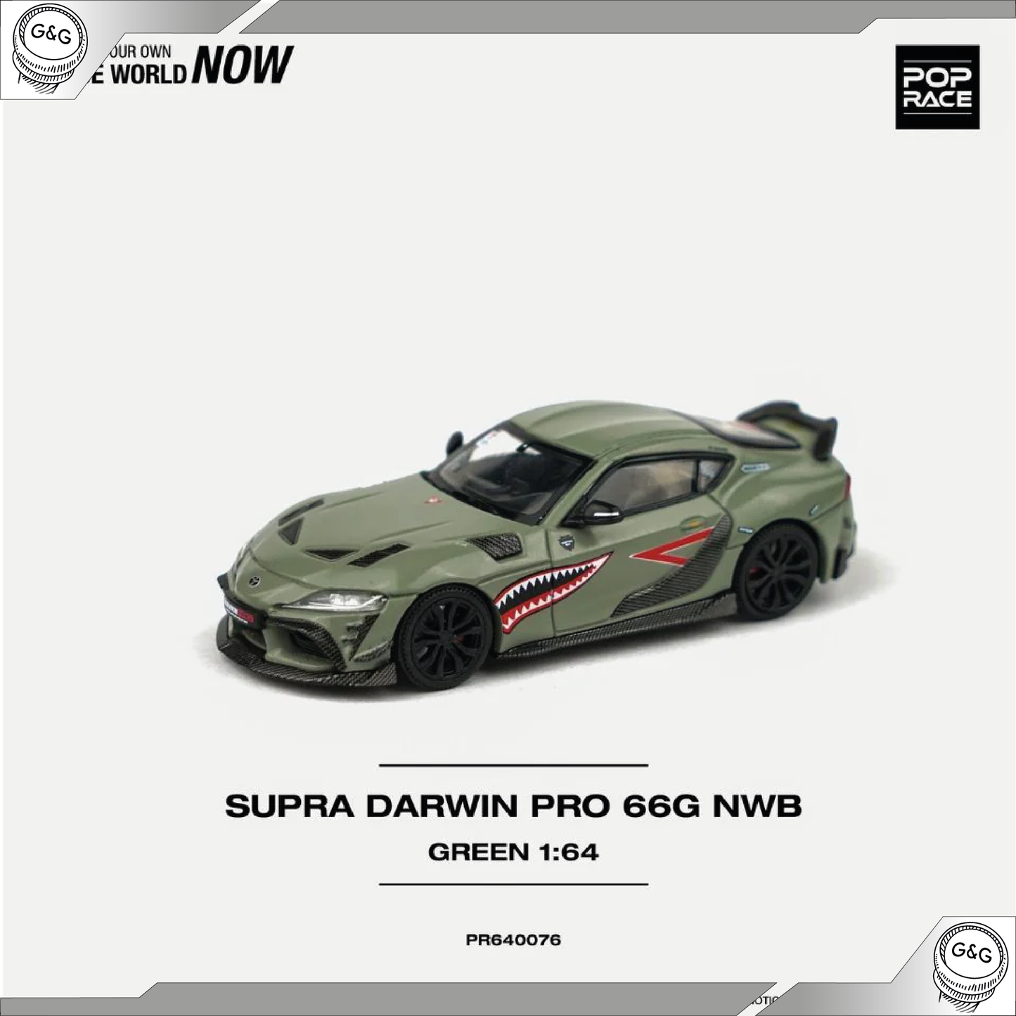 POP RACE SUPRA DARWIN PRO 66G NWB