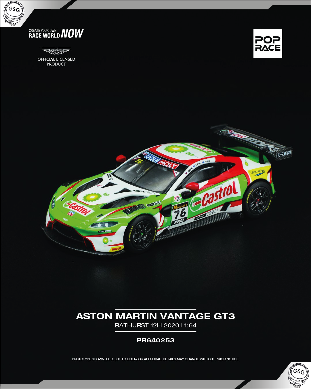 POP RACE - 2020 ASTON MARTIN VANTAGE GT3 BATHURST 12H