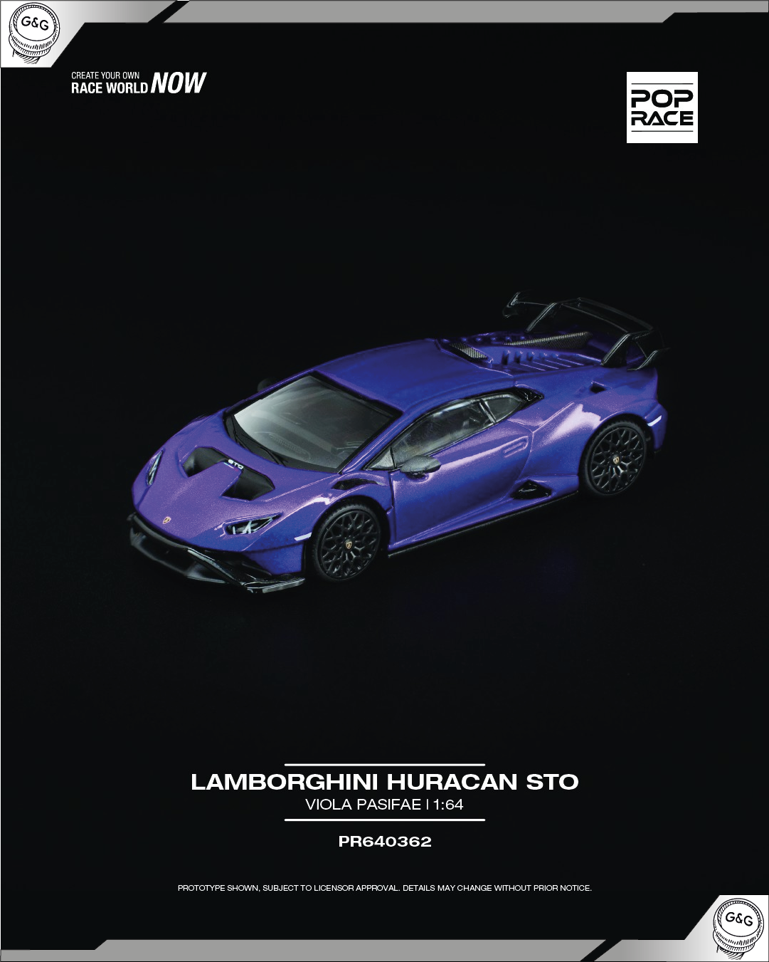 POP RACE - LAMBORGHINI HURACAN STO