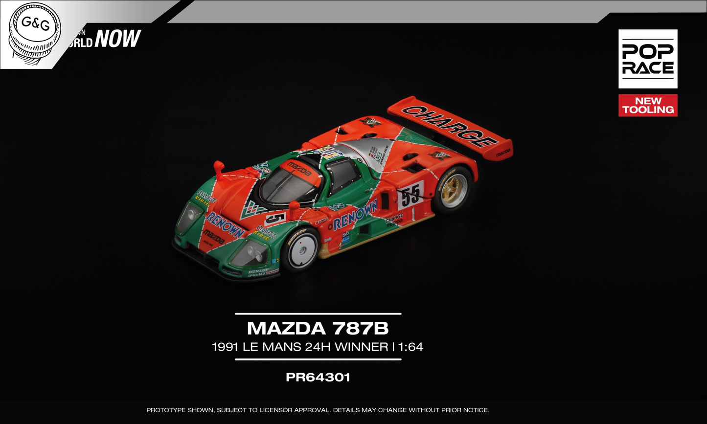POP RACE - 1991 MAZDA 787B LE MANS 24H WINNER
