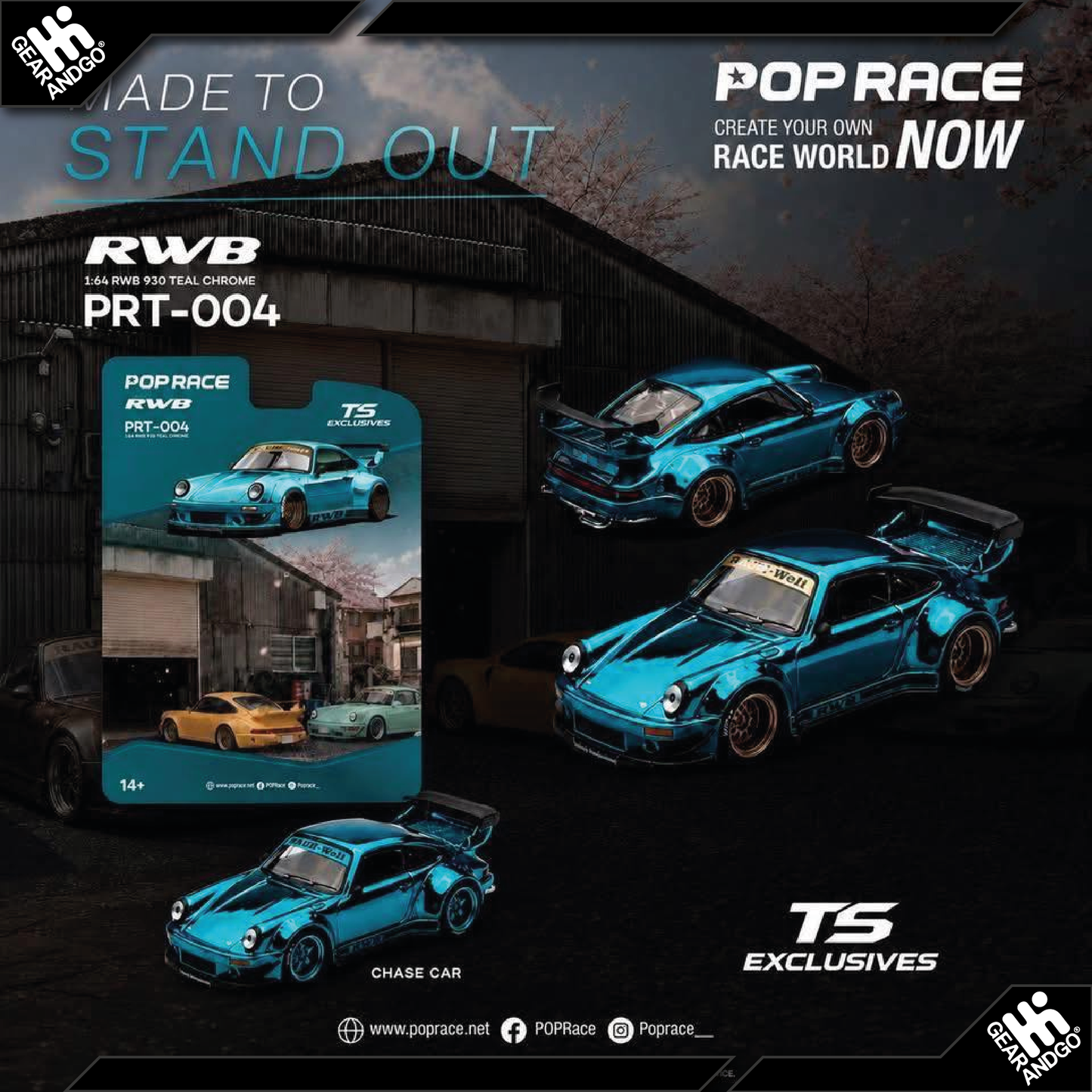 POP RACE - RWB 930 *TOKYO STATION EXCLUSIVES*