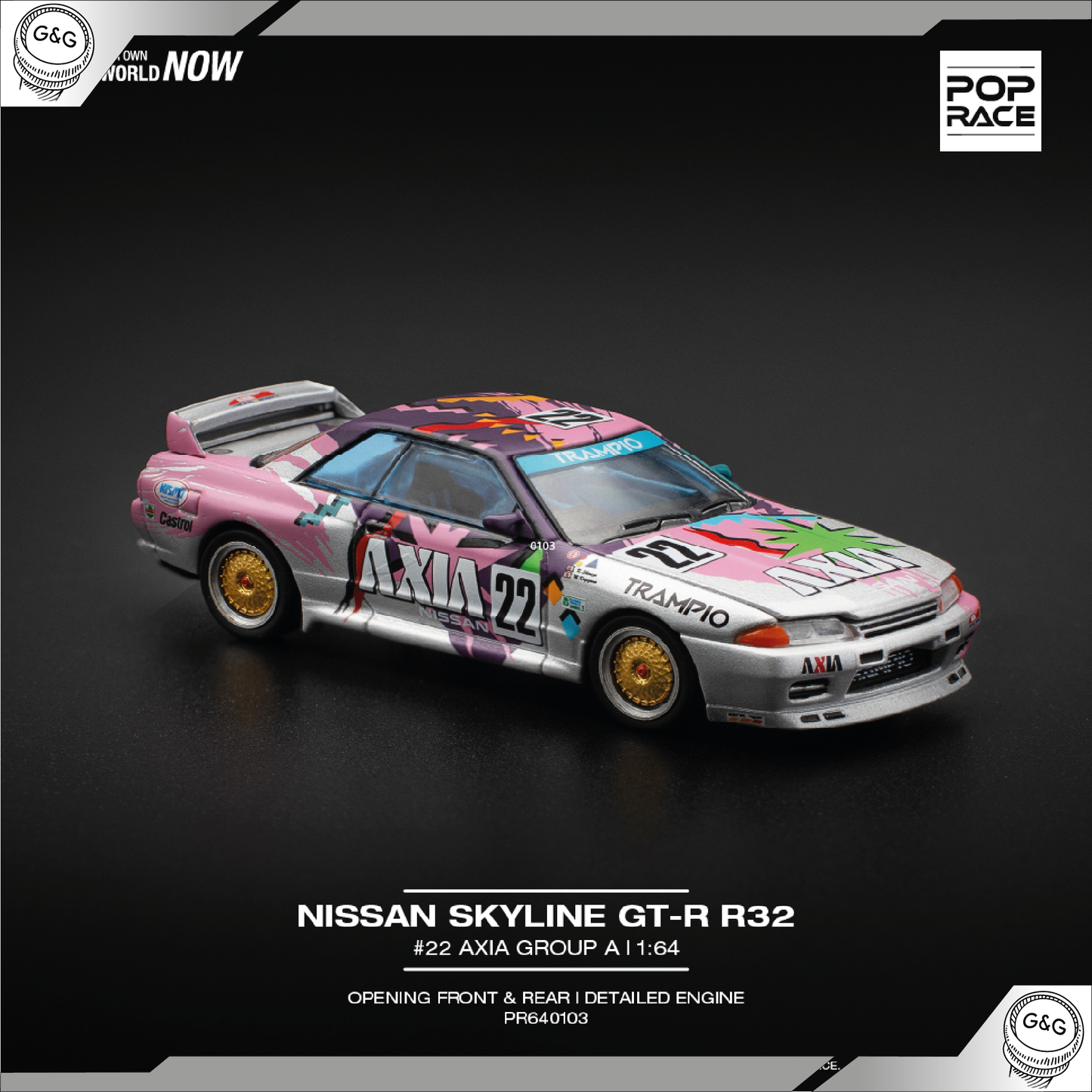 POP RACE NISSAN SKYLINE GT-R R32