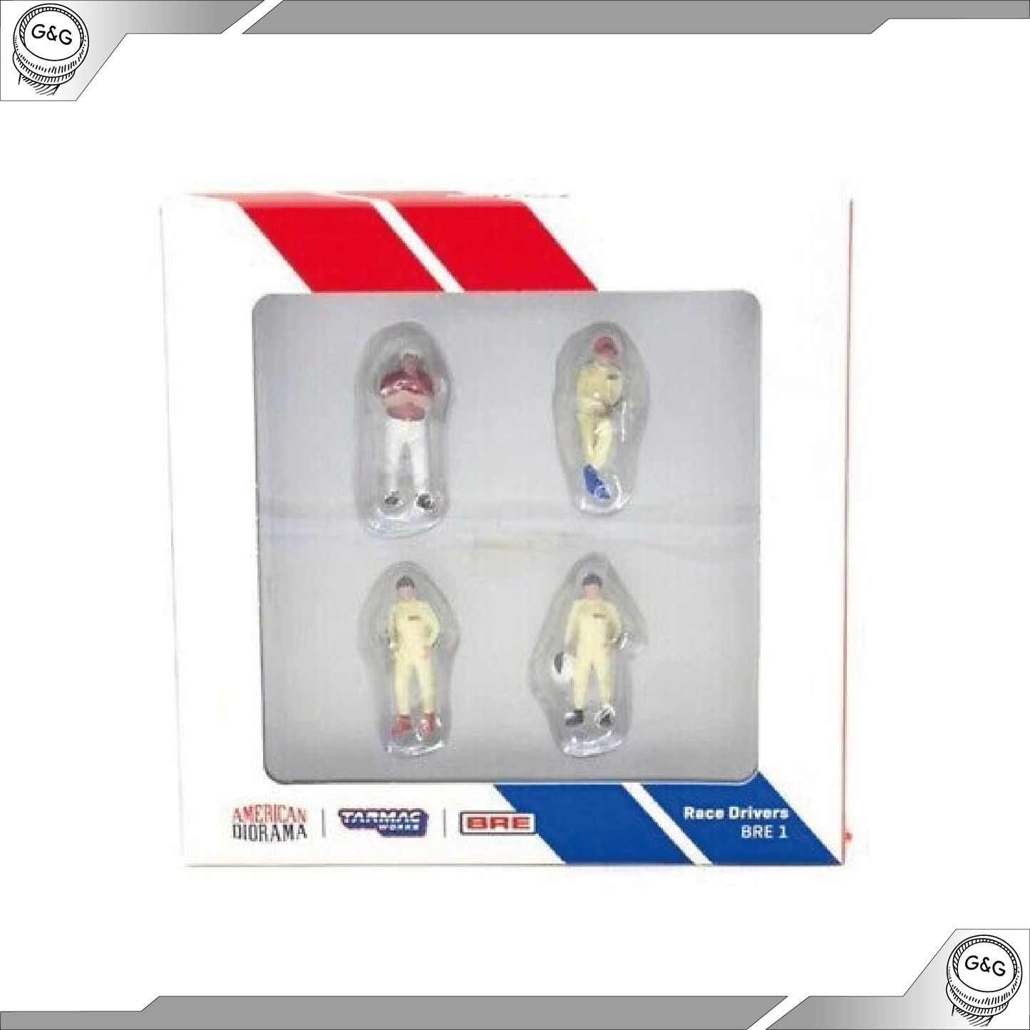 TARMAC 1/64 RACE DRIVERS BROCK RACING ENTERPRISES - FIGURKY